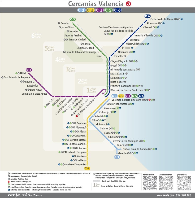 S-Bahn-Karte Valencia-titelbild